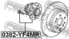 FEBEST 0382-YF4MR Wheel Hub